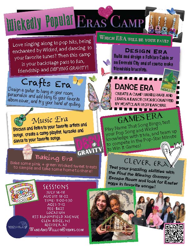 Wickedly Popular Eras Camp | Wand & Willow Events